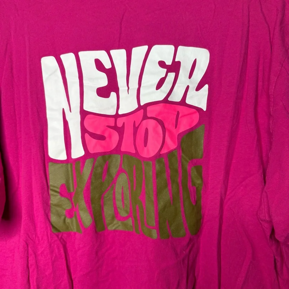 The North Face Pink Graphic Short-Sleeve Tee- XL - Picture 4 of 6